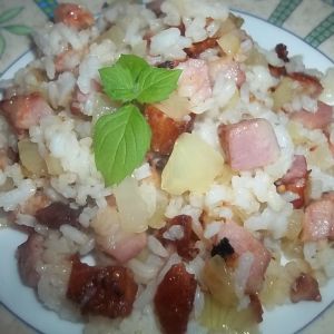 Ryż podsmażany z boczkiem