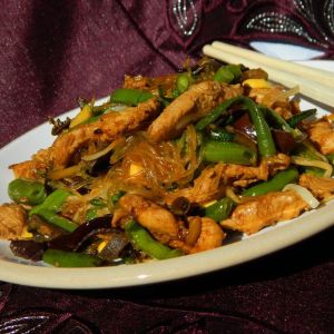 Indyk z warzywami po chińsku