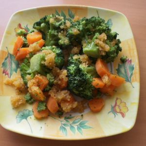 Zdrowe Warzywa-brokuł,marchewka