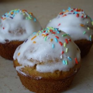 muffinki z orzechami