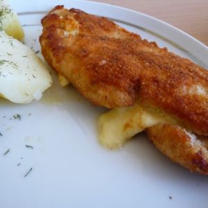 Filet z kurczaka nadziewany serem zółtym