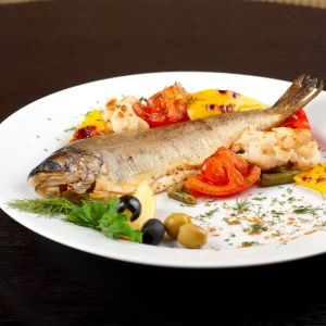 Ryba z warzywami