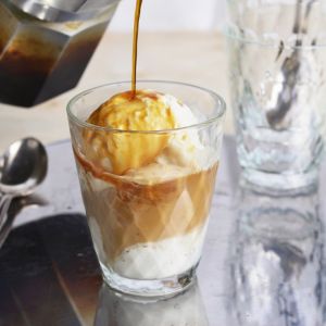 Kawa mrożona z lodami