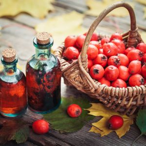 Nalewka z głogu z miodem