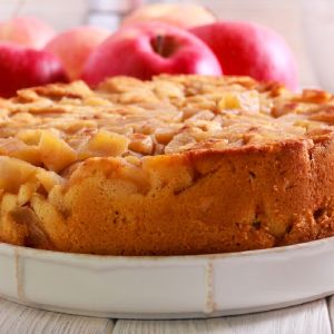 ciasto odwrócona szarlotka