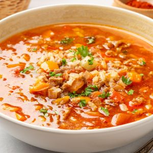 zupa hamburgerowa