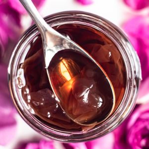 konfitura z płatków róż