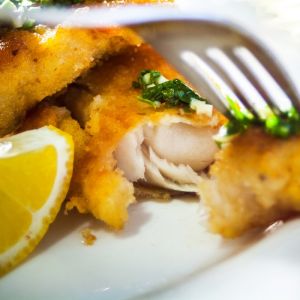 smażona tilapia