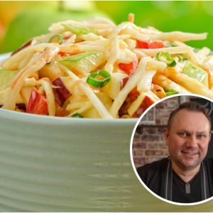 surówka z młodej kapusty