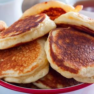 placki z mleka w proszku