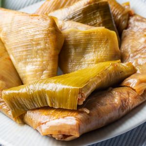 gołąbki w liściach pora