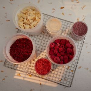 maliny liofilizowane