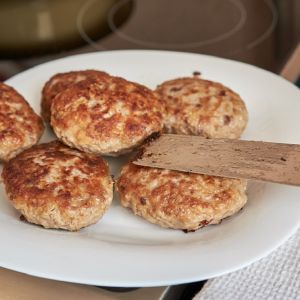 kotlety mielone z ryżem