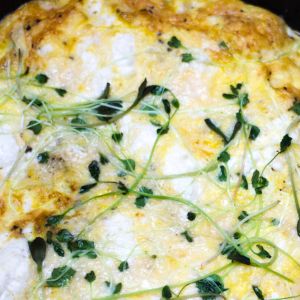 omlet wysokobiałkowy