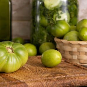 Sałatka ukraińska z zielonych pomidorów