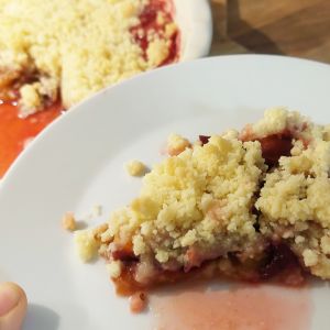 śliwki pod kruszonką