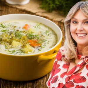 zupa ze świeżych ogórków Ewy Wachowicz