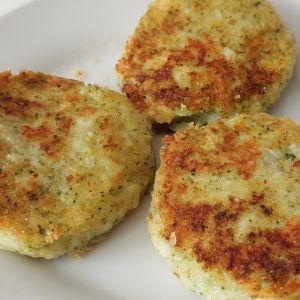 Kotlety ziemniaczano-brokułowe