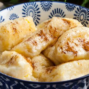 puszyste pierogi leniwe