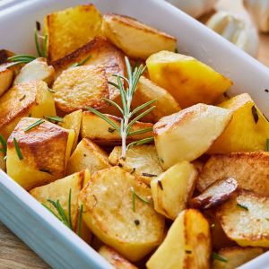 pieczone ziemniaki z mikrofali