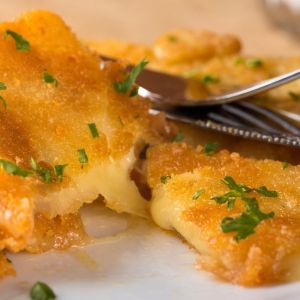 smażony ser w panko