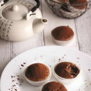 Muffinki z czekoladą / muffinki czekoladowe