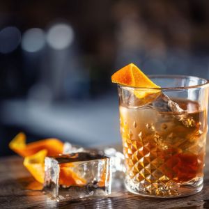 Old fashioned drink