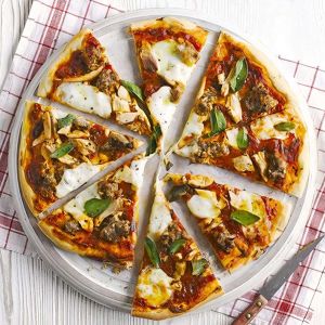 Pizza ze świątecznych resztek