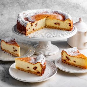 sernik na kruchym spodzie