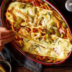 Alpejskie frytki z serem