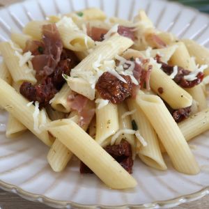 Makaron z karczochami