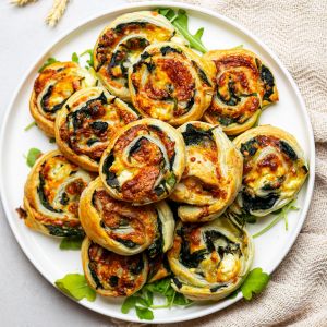 Ślimaczki z ciasta franuskiego