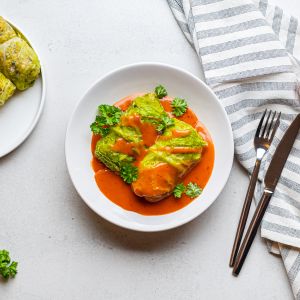 Wegańskie gołąbki