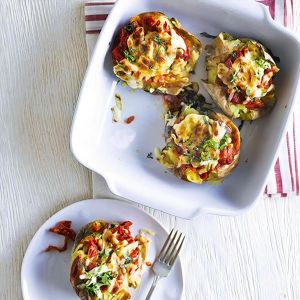 ziemniaki pieczone a la pizza