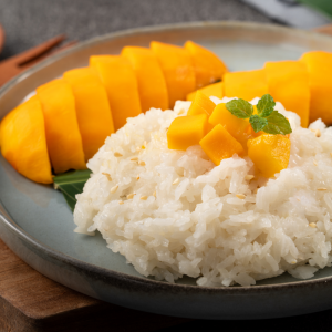 Mango on sticky rice
