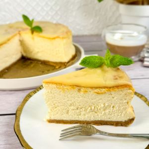 sernik z białą czekoladą