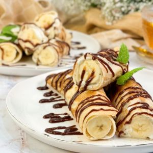 naleśniki z bananami