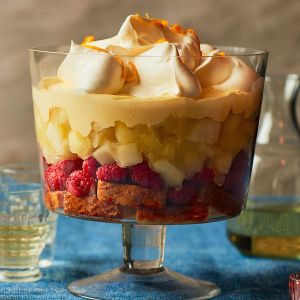 Trifle jabłkowo-malinowy