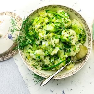 colcannon z młodej kapusty
