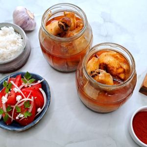 kurczak pieczony w słoiku