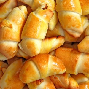 rogaliki drożdżowe