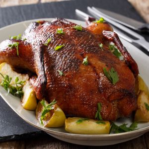 Gęś faszerowana po polsku