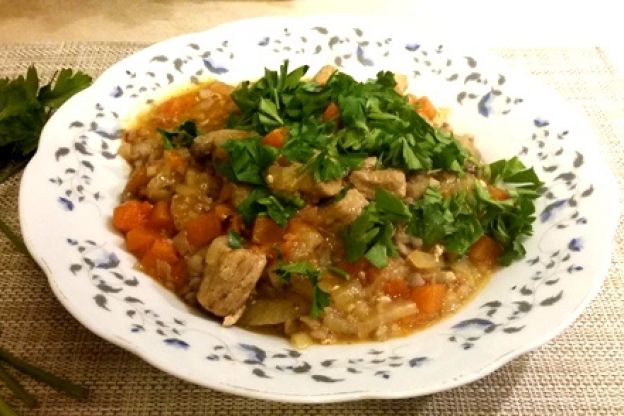 Gulasz z szynki przepis