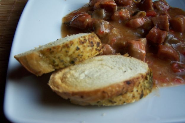 Proste leczo z kielbasa