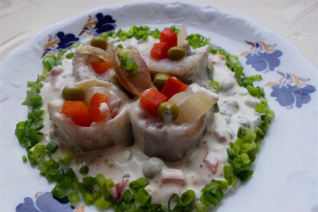 Śledzie w occie przepis