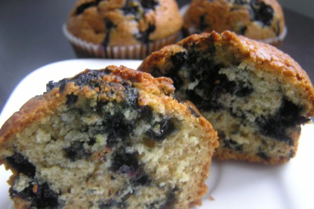 Przepis: Muffinki jagodowe