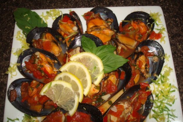 Przepis: Malze w pomidorach