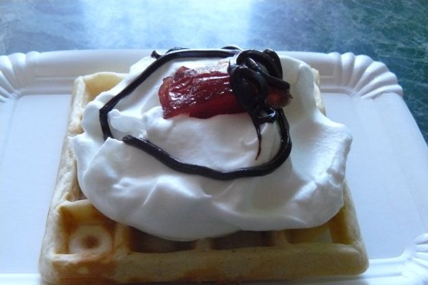 Ciasto na gofry chrupiące