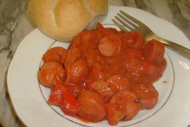 Leczo z warzywami i kiełbasą