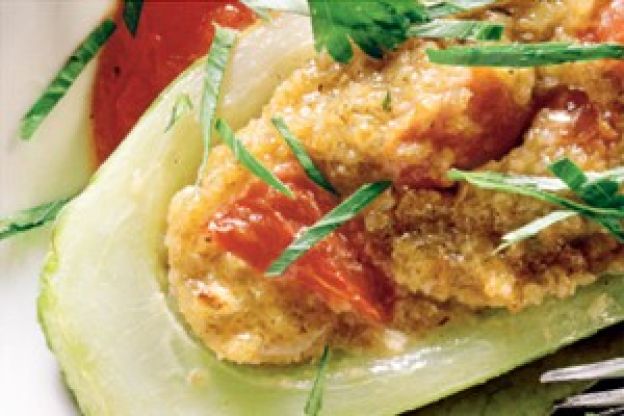 Przepis na leczo z kabaczka i kiełbasy